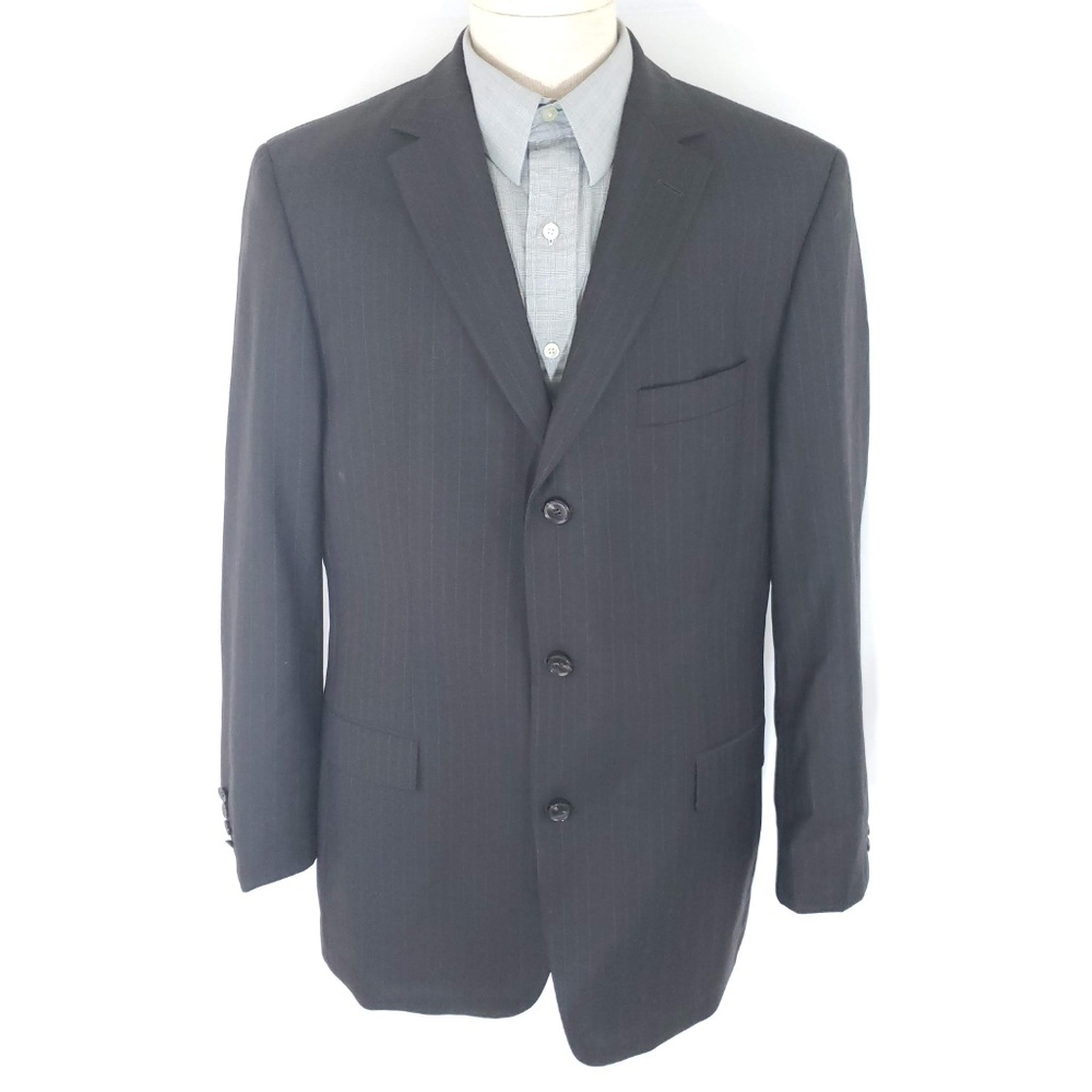 Hugo Boss Mens 42L Wool Blazer Rossellini Cinema
